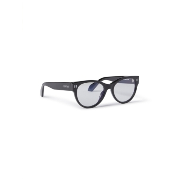 NWT Off-White Style 57 Black Round 55mm Eyeglasses